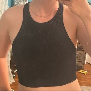 Cute navy blue athletic top